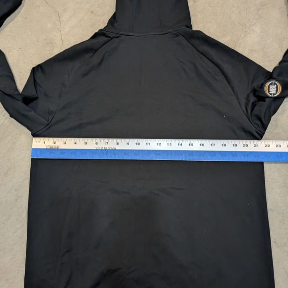 Brisbane Bullets NBL Hoodie Tech Full Zip Black Mens L - Picture 7 of 7